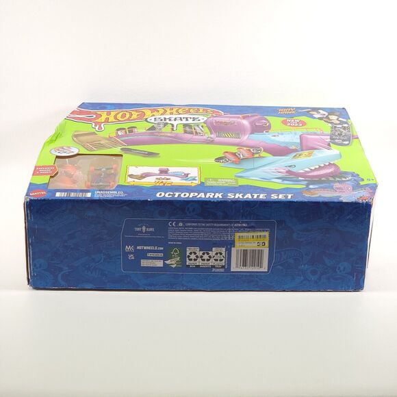 Hot Wheels 2023 Tony Hawk Octopark‎ Skate Set Playset Fingerboard & Shoes NEW - Picture 5 of 16